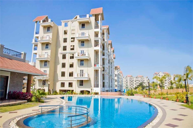 2 BHK Multistorey Apartment / Flat for rent in Nyati Environ
