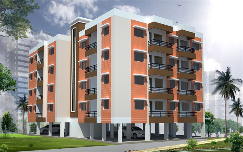 2 BHK Multistorey Apartment / Flat for sale in Sunshine Enclave Azad