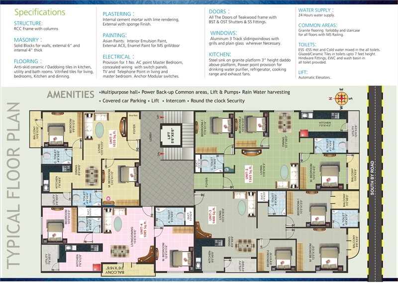 3 Bhk Builder Floor Apartment For Sale In Shivaganga Eshaan