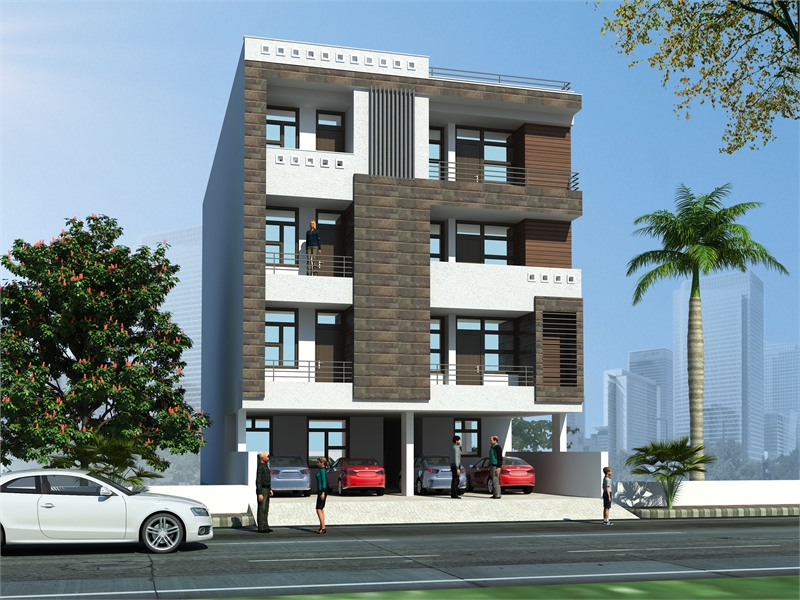 3 Bhk Builder Floor Apartment For In Sky Enclave Murlipura 3 Bhk Builder Floor Apartment For In Murlipura