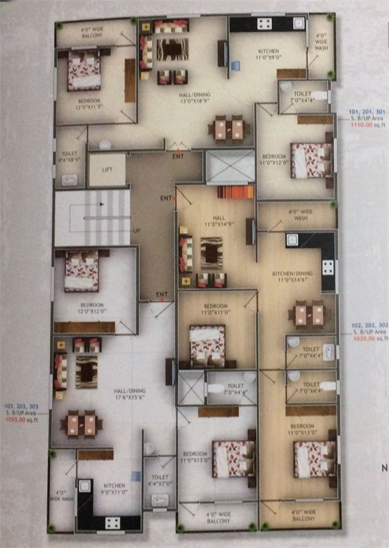 2 Bhk Multistorey Apartment Flat For Sale In Besa Nagpur