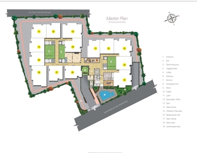3 BHK, Multistorey Apartment / Flat For Sale in Bannerghatta Road, Bangalore