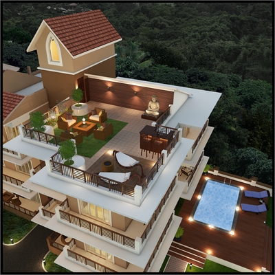 1 BHK, Builder Floor Apartment For Sale in Assagao, Goa